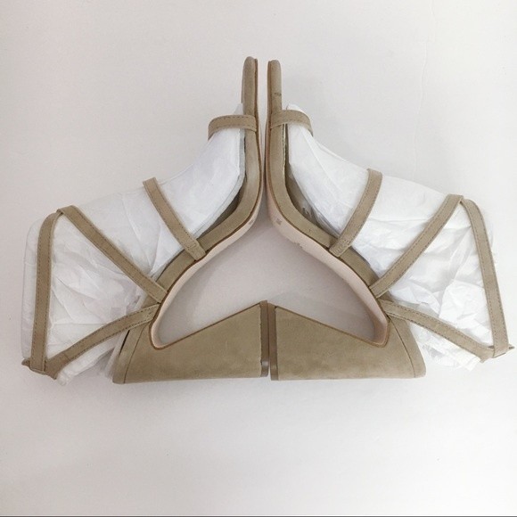 NEW Jessica Simpson Womens Size 10 Raymie Strappy Leather Sandal Heels Shoes - Picture 7 of 12